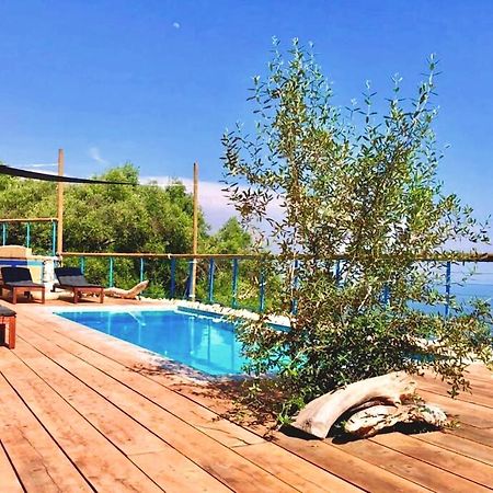 House Tanna Of Villa Intaba Spectacular Sea Views Corfiot Riviera Spartilas Corfu Island Greece Close To Ipsos Beach Spartylas Eksteriør bilde